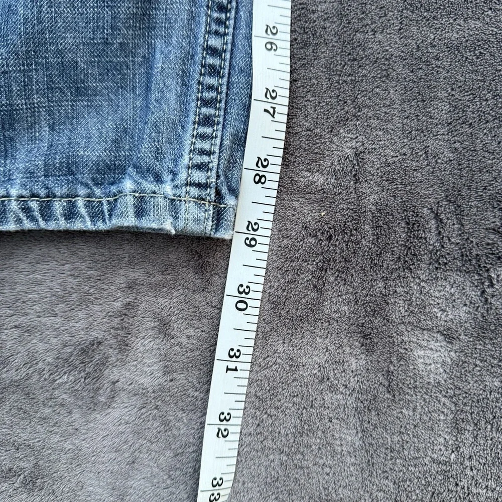 Levis Men 569 Jeans Loose Straight 34X32 Medium Wash Blue Denim Pants